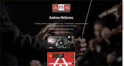 Desktop Screenshot of andrewmckennamusic.com